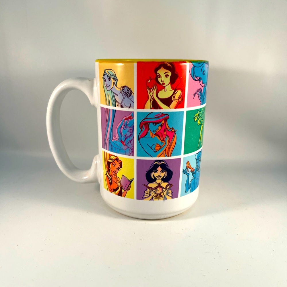 SOLD Disney Princess Pop Art Wonderground Gallery Mug by J. Scott Campbell
